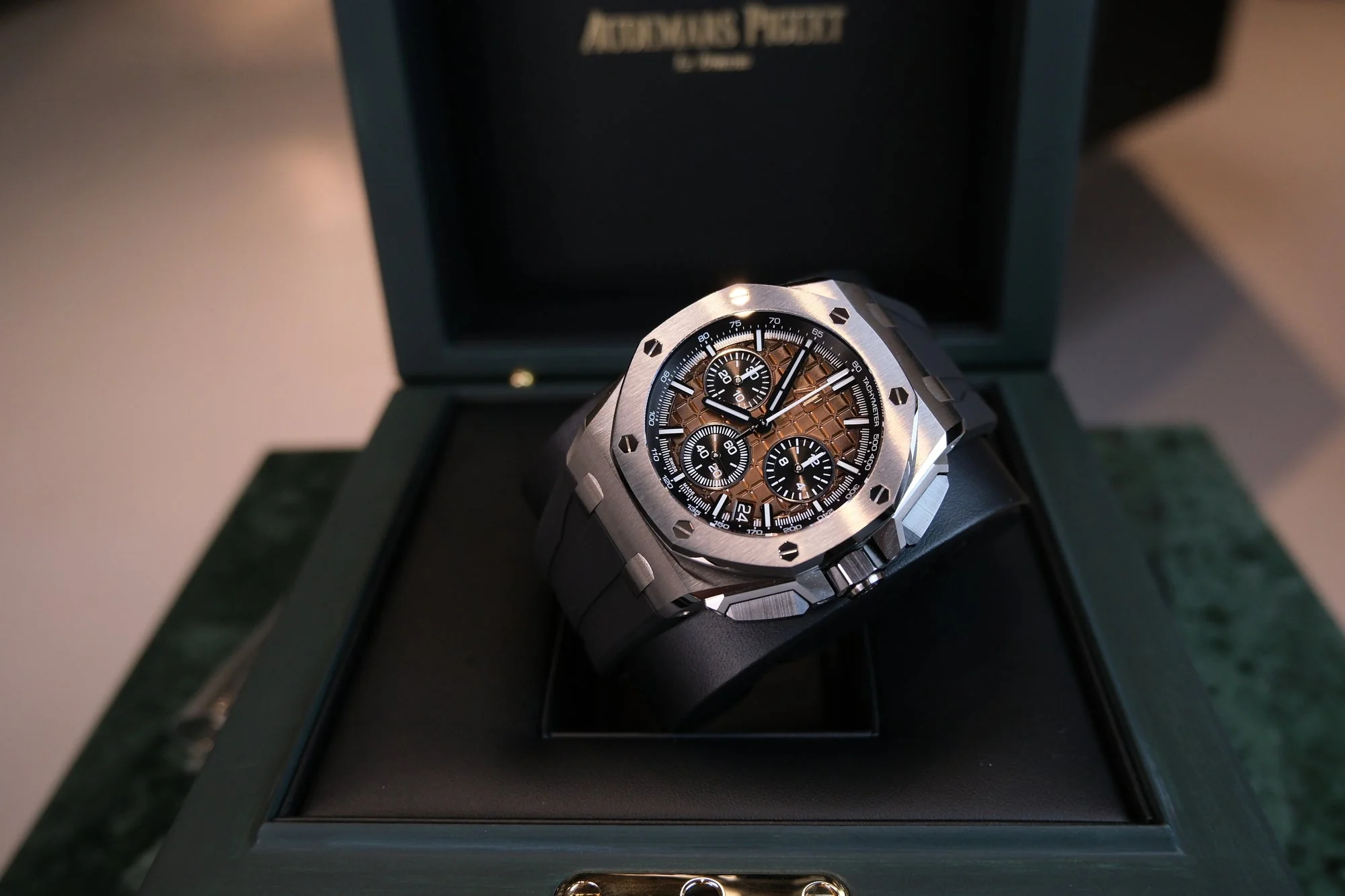 Audemars Piguet Royal Oak Offshore (Brown Dial) - Image 3